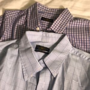 Two button down shirts